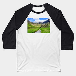 Warnscale Beck between Fleetwith Pike and Hay Stacks, Buttermere Baseball T-Shirt